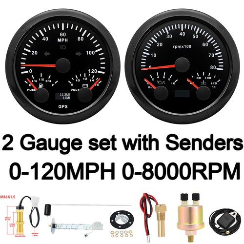 Gauge set with - gauge,