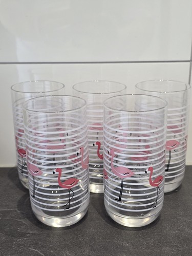 Set flamingo acrylic - 5,