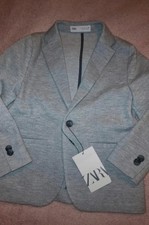 Boys Grey Zara Blazer Age 6