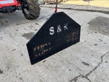 FRONT OR REAR LINKAGE TRACTOR MOUNTING PLATE / FRAME HD WEIGHTS BLOCK WAFER BOLT