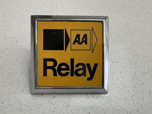 Relay emblem grille badge - emblem,