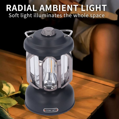 Retro camping lantern - retro,