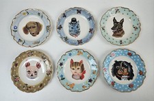 Vtg Rare Nathalie Lete Cat Dog