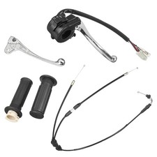 Brake Lever Hand Grip Throttle Cable Kits for YAMAHA PW50 PY50 Motorcycle Parts