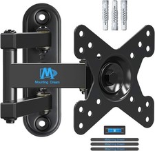 Mounting Dream TV Wall Mount Bracket for 10-26” TVs/Monitors – 15kg Max