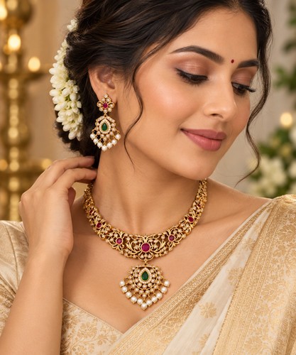Gold tone asian ethnic - gold,