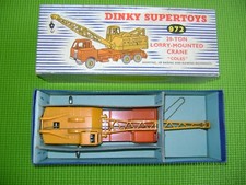 DINKY TOYS 972 20-TON LORRY MOUNTED CRANE COLES NEW IN ORIGINAL BOX + SCALE MIB