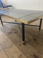 vintage tiled coffee table