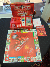 Waddingtons 1999 Manchester United Edition Classic Monopoly Board Game Complete