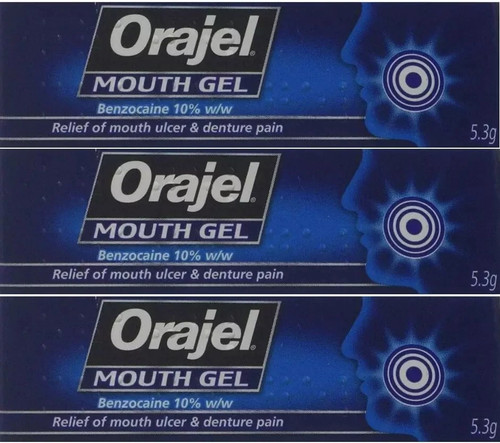 Orajel mouth gel - mouth, gel,