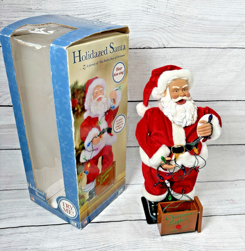 Gemmy santa holidazed animated - gemmy,