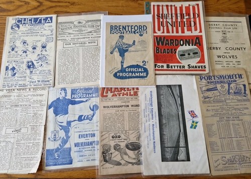 1946 10 x wolverhampton - 1946/7,