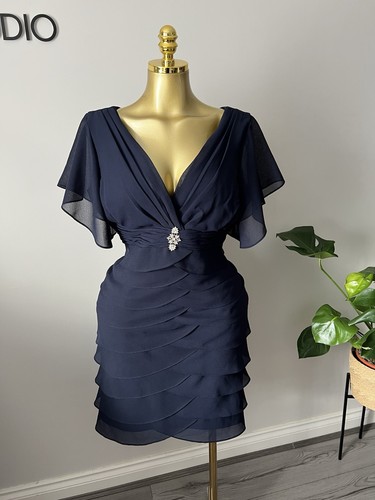 Scarlett nite navy dress - navy,
