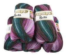 Rainbow wool pack 5 x 100g