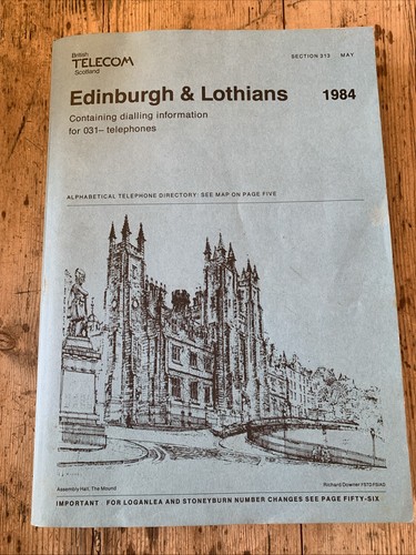 Vintage edinburgh lothians - vintage,