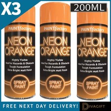 Orange fluorescent bright - 3,