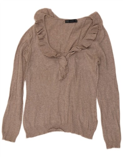 Zara womens ruffle front - womens,