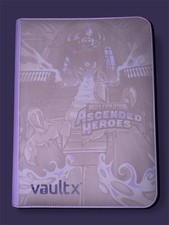 Ascended Heroes 9 Pocket Vault X - Mega Evolution - Laser Engraved Binder