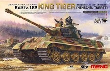 Meng MNGTS-031 - 1/35 Sd.Kfz.182 King Tiger (Henschel Turret) Model kit