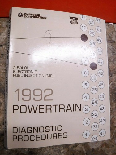 1992 jeep 2 5l sfi - 1992, 2.5l