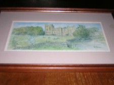 Print: Bolton Castle is a 14th