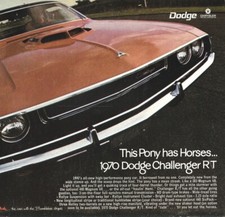 Vintage 1970 Dodge Challenger