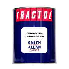 Bomford Yellow Tractor Paint Machinery Plant Enamel Tractol 1 Litre 1L