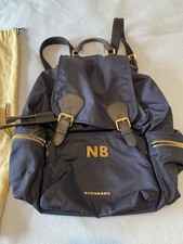 Burberry Navy Blue Backpack
