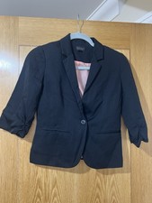 Topshop Black Blazer Size 8