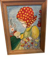 Vintage Hand Painted Cottage