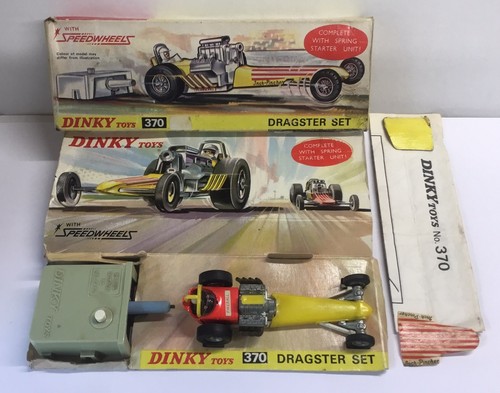 Dinky 370 dragster - dinky,