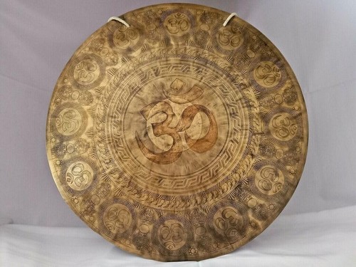 Inches wind carved gong - wind,