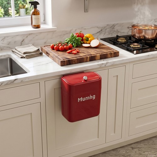 Wall mounted waste - mounted, bin