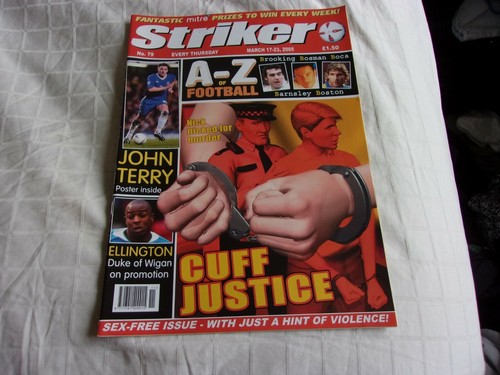 Striker football magazine - football,