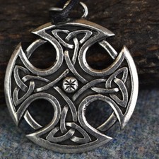 Celtic Nevern Cross Necklace