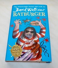 RATBURGER - DAVID WALLIAMS - 1ST EDITION 2012 SIGNED HB *RARE*