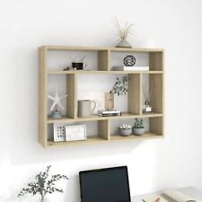 Wall Mounted Shelf Storage Cabinet Display Bookshelf Home Furniture Living Room