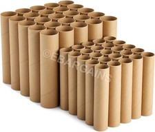CARDBOARD TUBES POSTAL TUBES DIY ARTS AND CRAFTS STORAGE SHIPPING WITH END CAPS