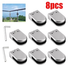 8X 8-10mm Stainless Glass