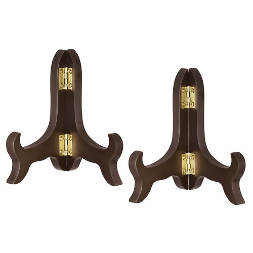 Easel plate holder wooden - 4",