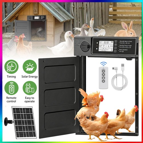 Automatic chicken coop door - automatic,