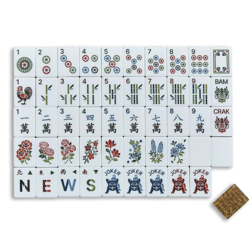 160 american mahjong tiles - mahjong,
