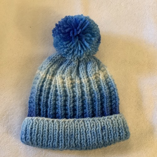 New hand knitted bobble - knitted, hat