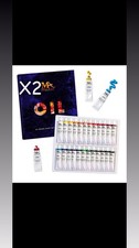 2 Mozart Oil Paint Set 24x12ml