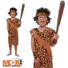 Cave Boy Kids Fancy Dress