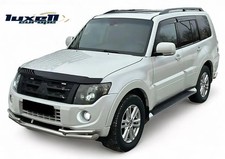 GLOSS BONNET PROTECTOR STONE DEFLECTOR FOR Mitsubishi Pajero Shogun 2007-2019