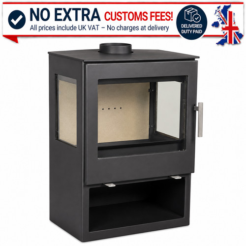 Wood burning stove v05 - stove, modena