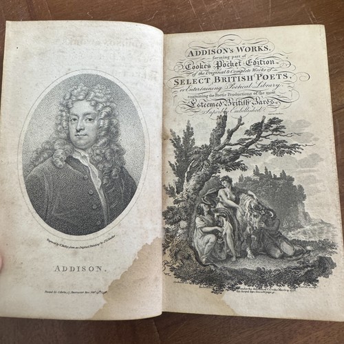 C1796 joseph addison poetry - c1796,