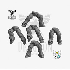 Sci-fi Greek Knight Legs