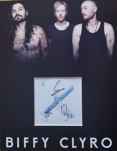 Biffy clyro signed - biffy, photo